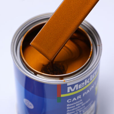 Szybkoschnąca jednoskładnikowa farba akrylowa pomarańczowo-czerwono-srebrna do lakierowania samochodów, powłoka renowacyjna i przemysłowa, do napraw i renowacji samochodów