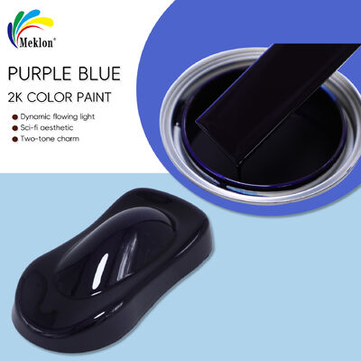 Fast Drying 2K Purple Blue Acrylic Paint Automotive Car Refinish Coating & Paint