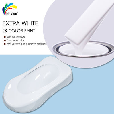 2K ekstra biała farba akrylowa Farba samochodowa Farba samochodowa Farba samochodowa Wykończenie powłoki i farby