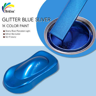 Glitter Blue Silver 1K farba akrylowa do napraw samochodowych - profesjonalne dostawa hurtowa