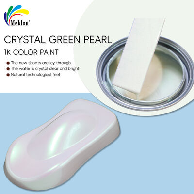 Farba do naprawy samochodów X06 Crystal Green Pearl 1L akrylowa o wysokim połysku. Hurtownia dostawa 7-14 dni