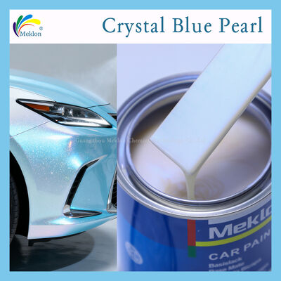 Wykończenie samochodowe X05 Crystal Blue Pearl Acrylic Yatu Kompatybilna farba naprawy samochodów