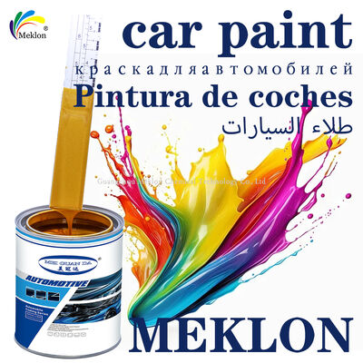 Sprzedaż hurtowa Farba do naprawy samochodów 1K Metaliczna powłoka podłoża 2K Solid Color Car Refinish Coating