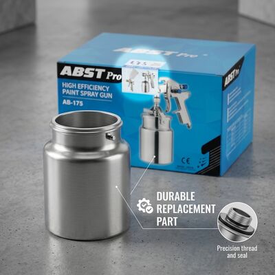ABST Spray Gun Lower Pot Precision Lower Pot For Spray Guns Wysokiej jakości część zamienna