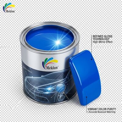 Akrylowa żywica Auto Refinish Farba Samochodowa Liquid Coating 1K Brilliant Blue