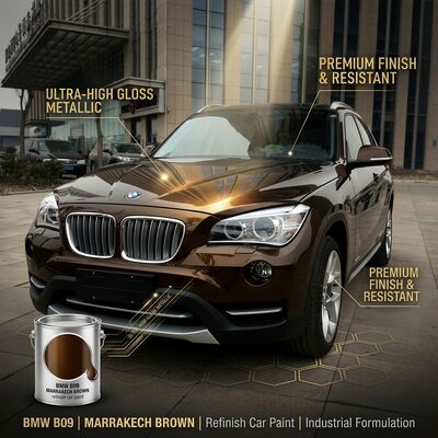 Odporna na UV brązowa farba samochodowa praktycznie nieszkodliwa dla BMW B09 Marrakesh