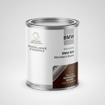 Odporna na UV brązowa farba samochodowa praktycznie nieszkodliwa dla BMW B09 Marrakesh