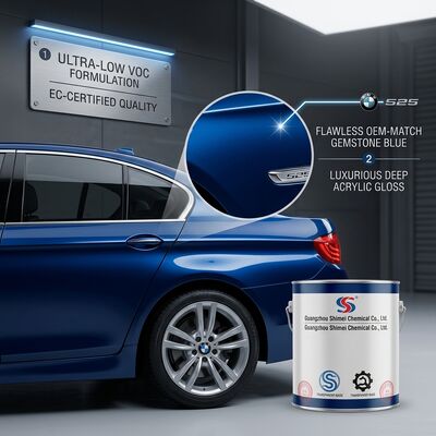 Gemstone Blue Refinish Farba samochodowa Glossy Finish 1L Dla BMW 525 2015+ 467