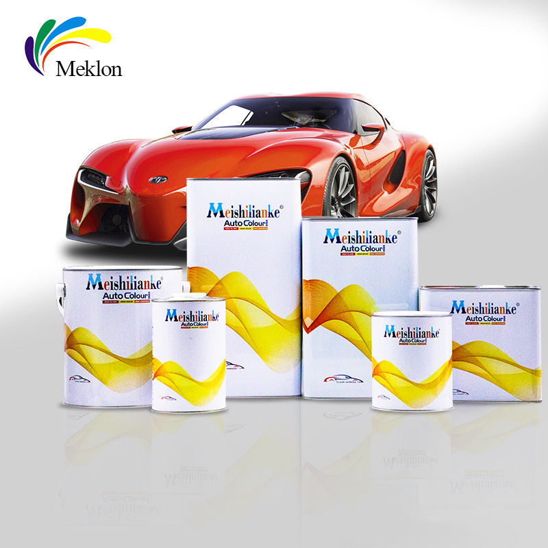 Wysoce błyszczący lakier samochodowy 1K Top Coat Acrylic Solid Colors Farba samochodowa