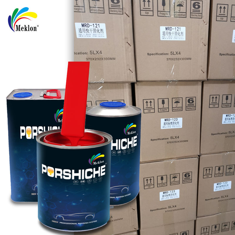 ISO Karta charakterystyki lakieru samochodowego warstwa wierzchnia bezwonna czerwono-pomarańczowy kolor ekologiczny lakier samochodowy