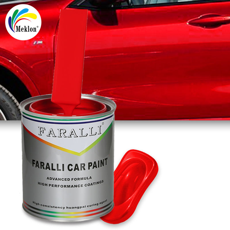 Farba samochodowa hurtowa Czerwona Wysokiej Wydajności Automotive Auto Refinish Repair Coating Farba samochodowa
