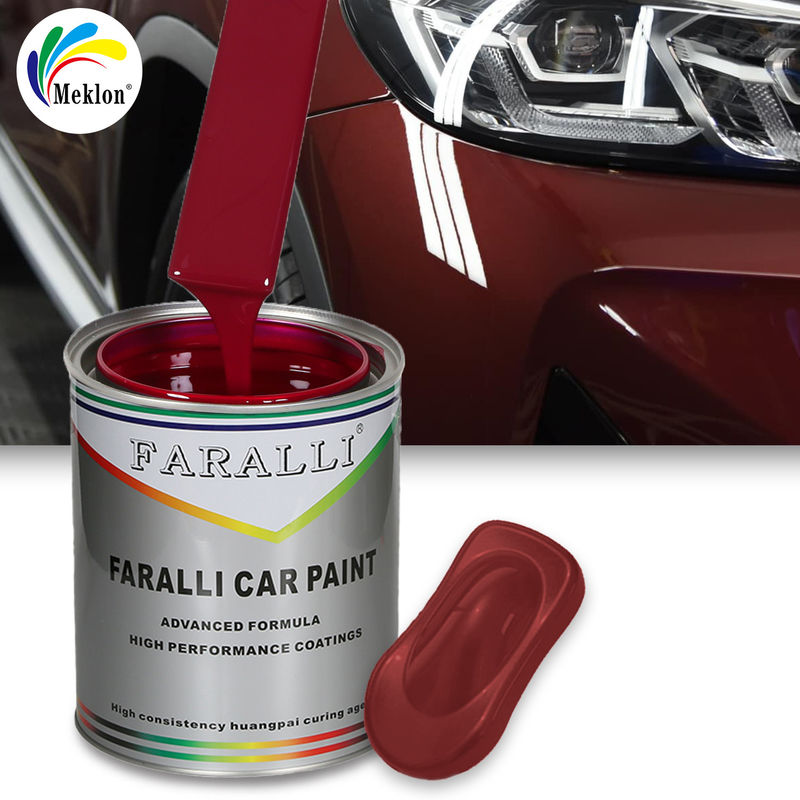 Sprzedaż hurtowa Czerwony Wydajność Automotive Auto Refinish Repair Coating Farba samochodowa Cooper Powder Farba samochodowa Czas suszenia 2-3 godziny