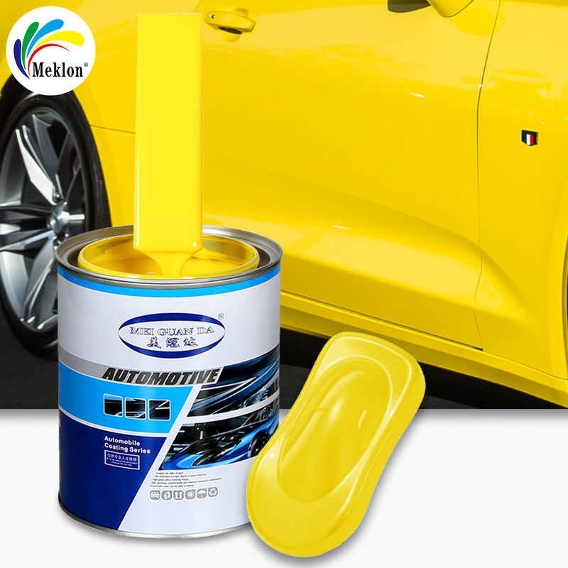 Profesjonalne hurtowe farby samochodowe Żółty Farba samochodowa Auto Spray Ceramic Farba samochodowa Farba samochodowa