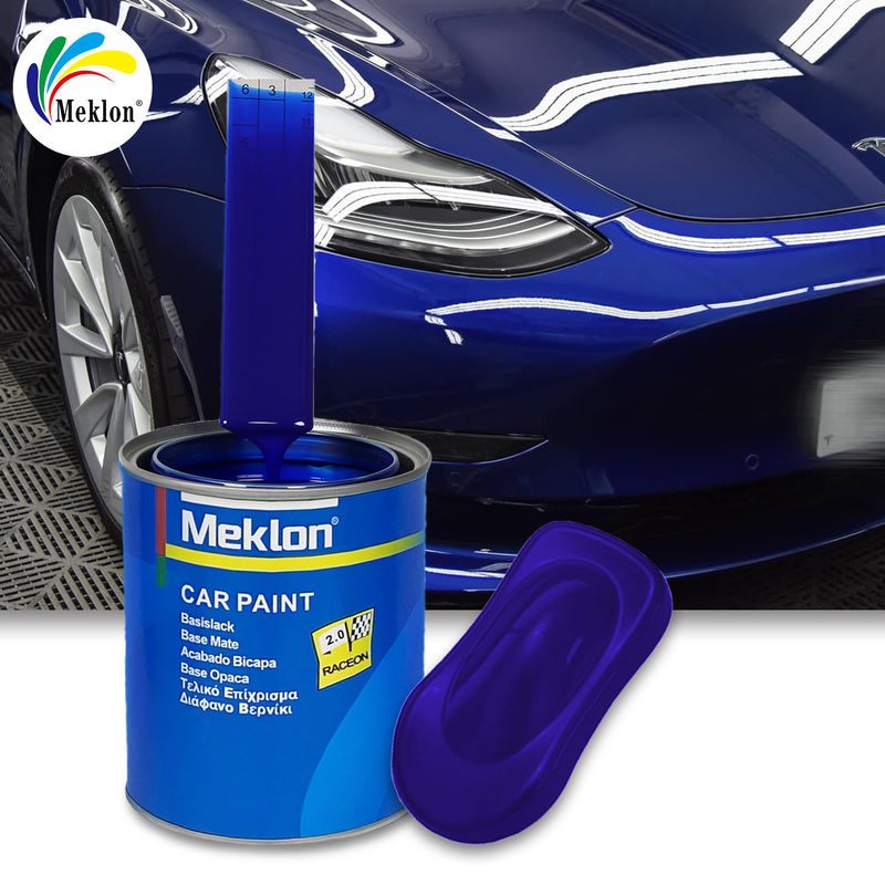 Farba nadwozia samochodu 1K Basecoat Blue Pearl Colors Crystal Coating Automotive Spray Farba nadwozia samochodu