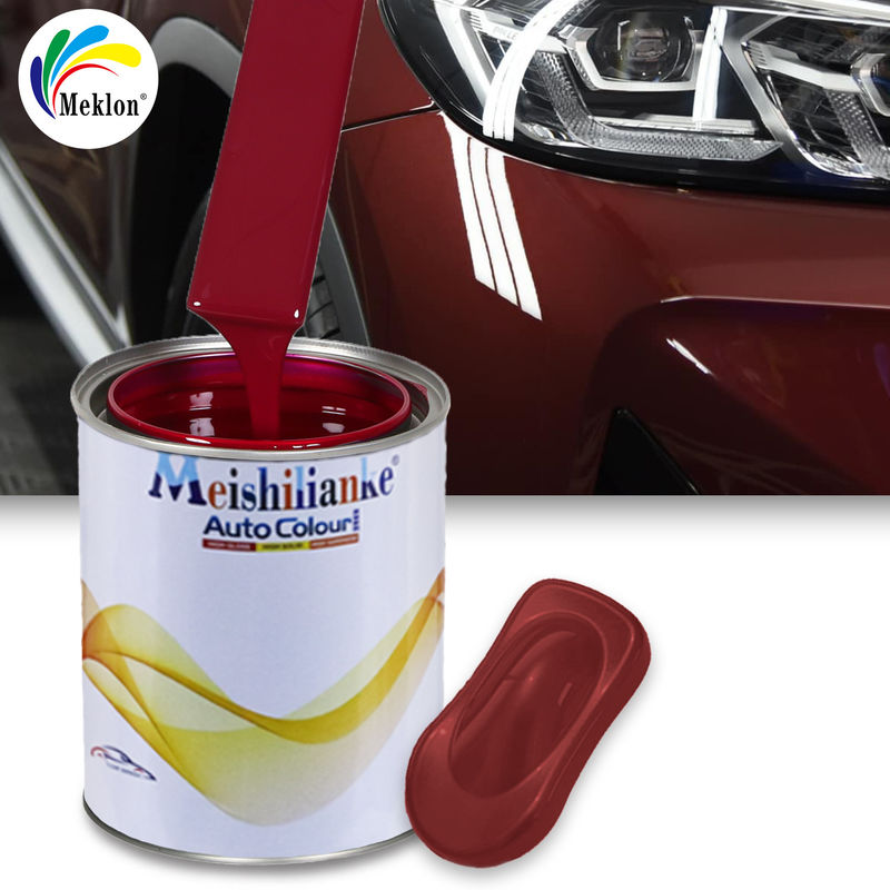 Dostawca 2K Czerwony Farba samochodowa Farby spektrophotometr Mieszanie Farbowanie Maszyna 2K Topcoat Refinishing Automotive Spray Paint Car Coating