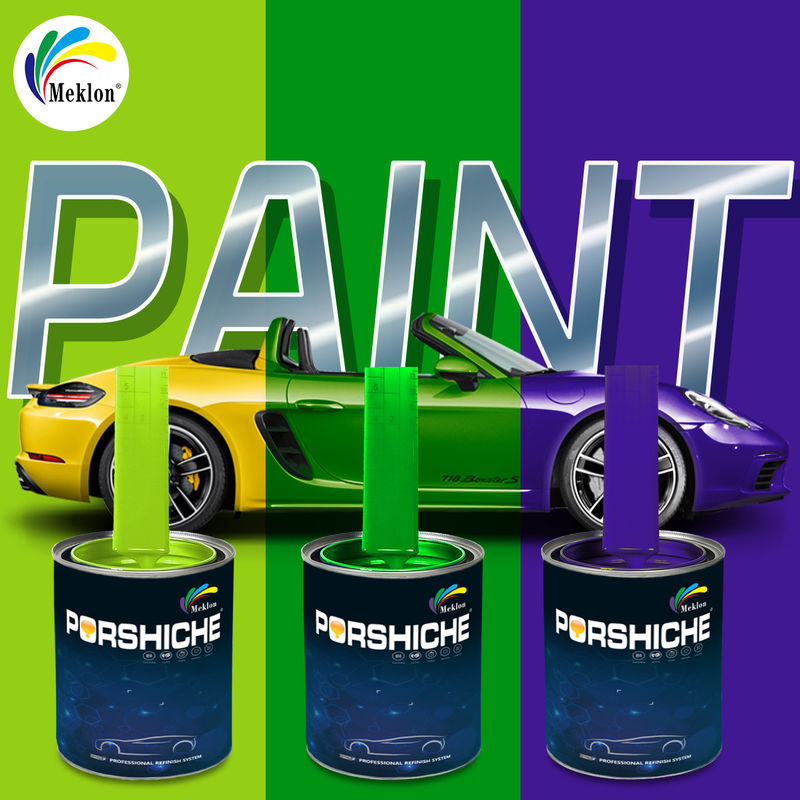 Dobrą jakość 2K Bascoat Auto Car Paint Automotive Paint Pure Green Topcoat Automotive Paint Producent