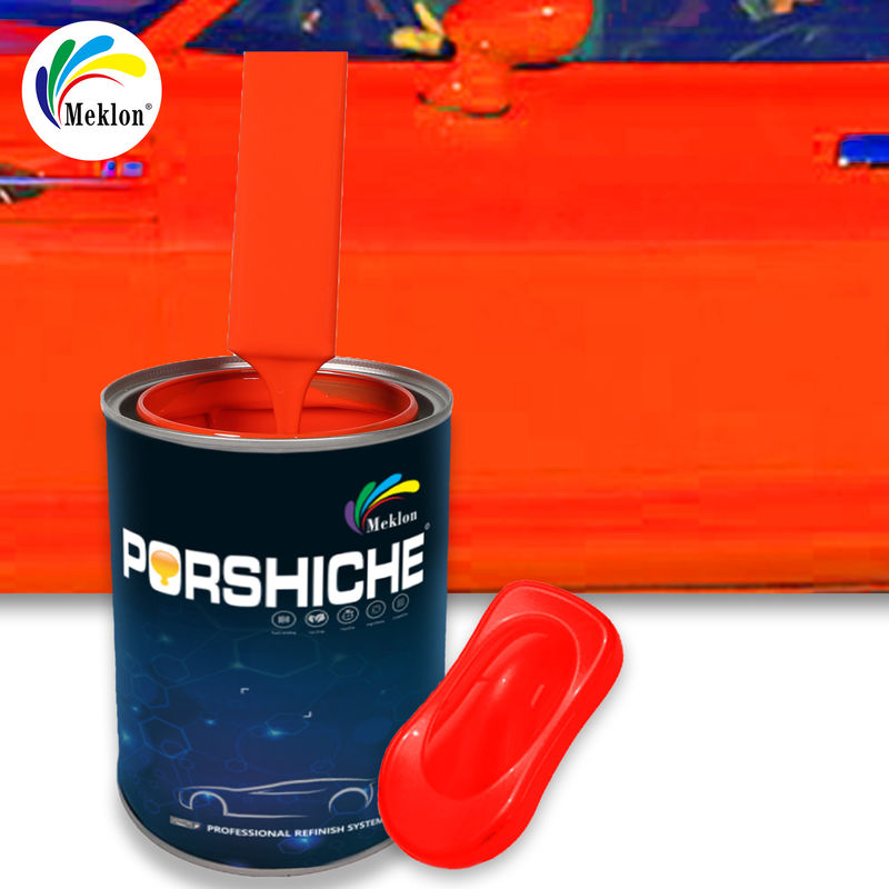 Wysoce wytrzymały lakier samochodowy o wysokim połysku 2K Solid Color Coating Basecoat