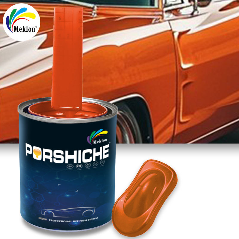 Wysoce błyszczący lakier samochodowy 1K Top Coat Acrylic Solid Colors Farba samochodowa