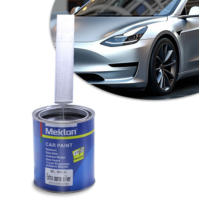 1K ekstra gruby srebrny farba samochodowa wysoce stała auto wykończenie wysoce błyszczące jasna powłoka do farby łodzi poliester epoxy