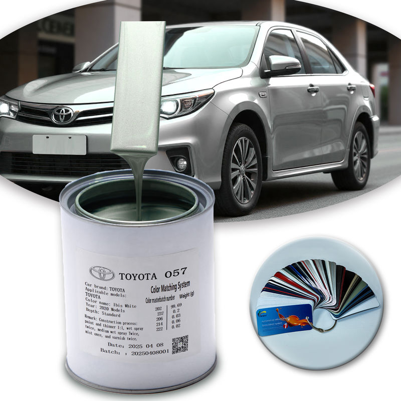 Toyota 057 1k Biała Perła Akrylowa Farba Samochodowa Dostawa Bezpośrednio z Fabryki Z Szybkoschnącą Ekologiczną Formułą Wodorozcieńczalną