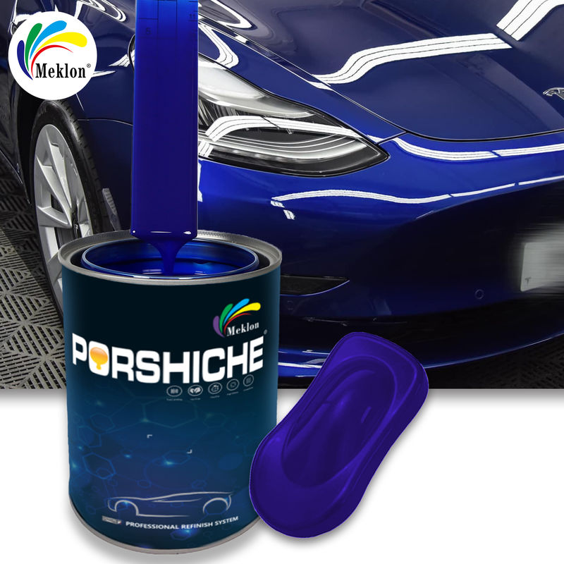 Jasnobrązowa farba motoryzacyjna bez zadrapań Glossy Finish 2:1 Mix Ratio