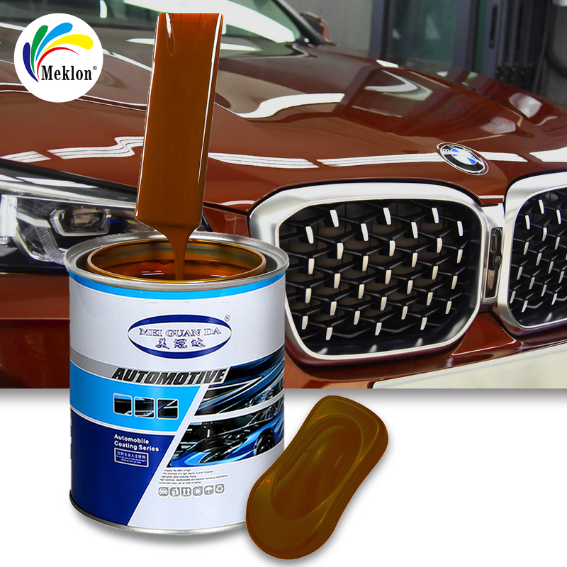 Doświadcz różnicy z Meklon Ready Mixed Car Paint dla Audi LS8S Brown