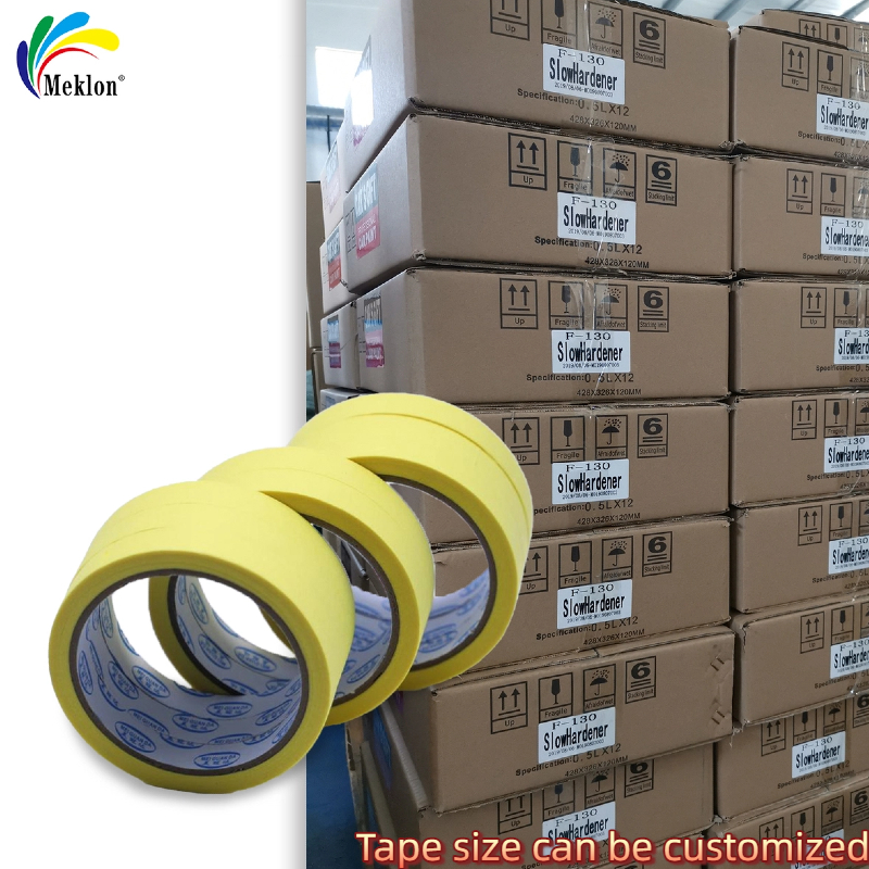 Taśma maskująca do lakieru samochodowego nie pozostawia śladów i jest łatwa do czyszczenia