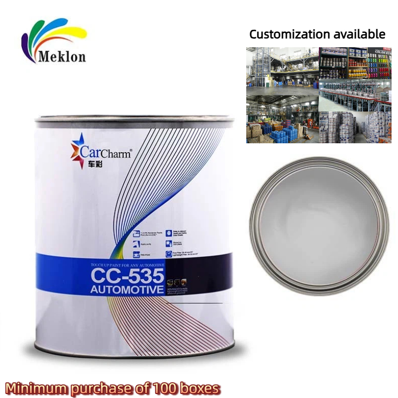 Brutalna biała perła gotowa do mieszania farby samochodowej z stabilnością koloru i długowiecznością