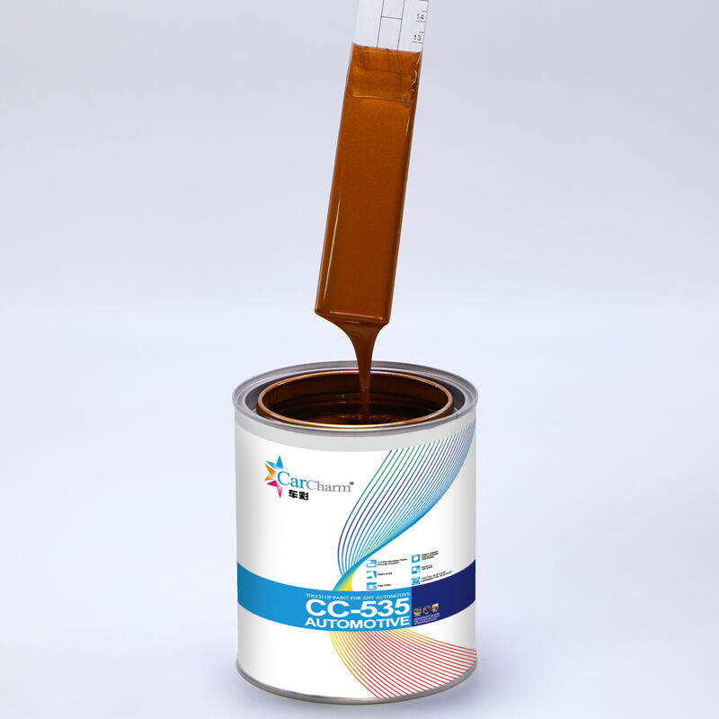 Szybkoschnąca jednoskładnikowa farba akrylowa pomarańczowo-czerwono-srebrna do lakierowania samochodów, powłoka renowacyjna i przemysłowa, do napraw i renowacji samochodów