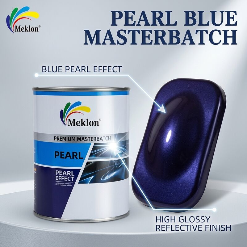 Mercedes Benz Premium 1K Blue Pearl Acrylic Automotive Paint China Factory Accurate Color Matching