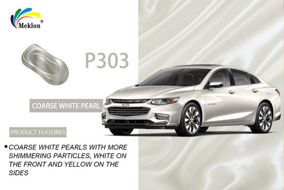 1K Farba anty-UV do wykończenia samochodu gruba biała kolorowa perła błyszcząca zewnętrzna