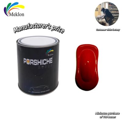 Błyskotliwa czerwona metaliczna srebrna farba samochodowa odporna na pleśń Nietoksyczna