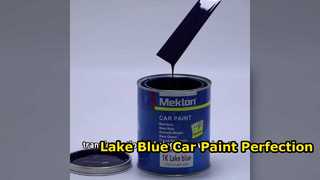 Naprawa i renowacja lakieru samochodowego Lake Blue